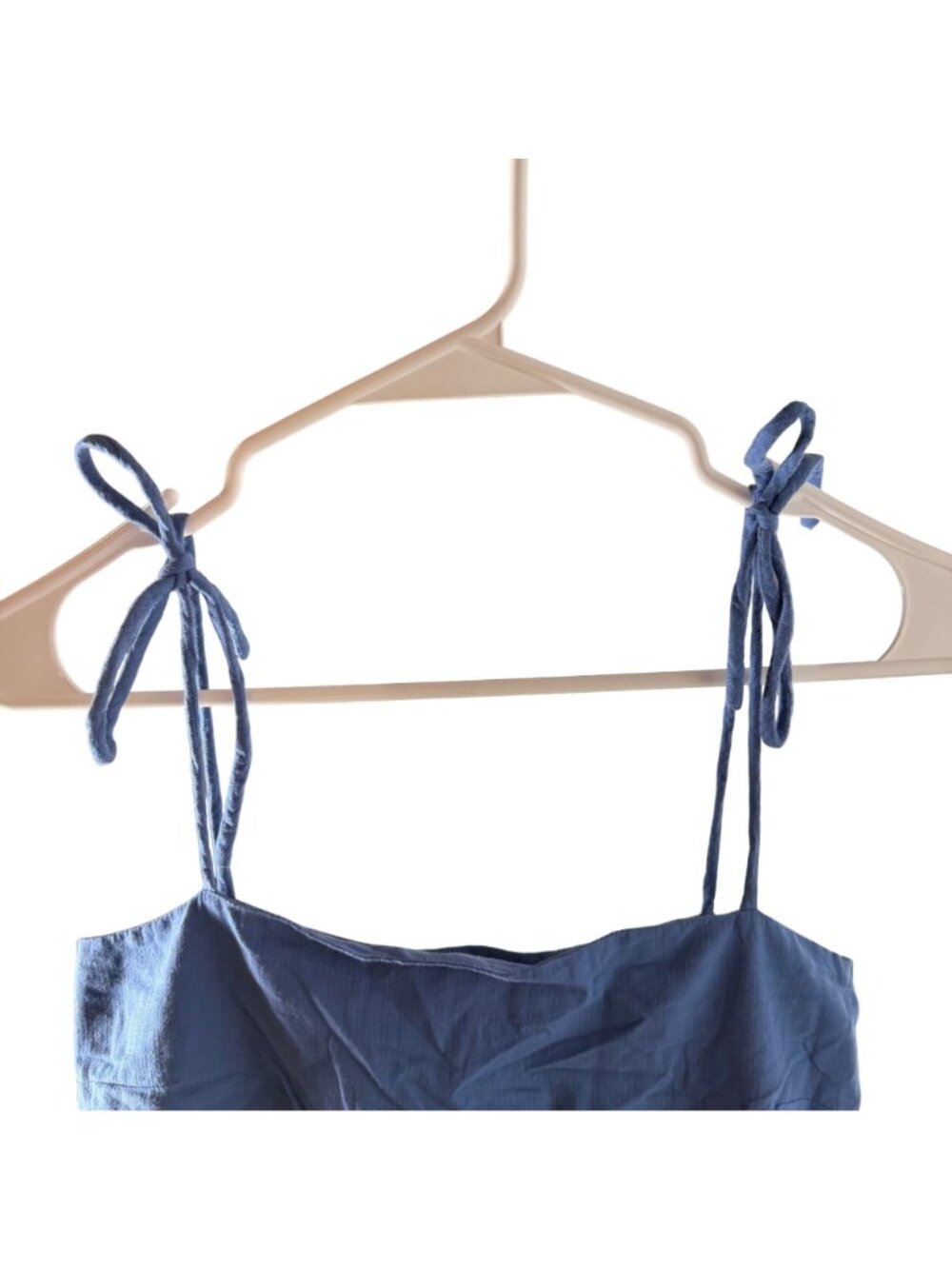 Everlane The Gauze Mini Tiered Dress Women's Size XXS in Soft Cobalt Blue NWT! - Picture 5 of 6